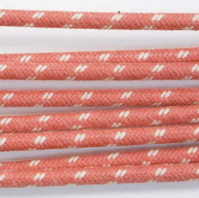 V-Twin Manufacturing Cloth Covered Red Wire 25 Foot Length 4 V-Twin Manufacturing Cloth Covered Red Wire 25 Foot Length - Image 2