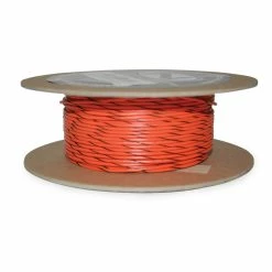 NAMZ Custom Cycle Orange/Black 18-Gauge Wire