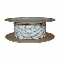 NAMZ Custom Cycle White/Blue 18-Gauge Wire