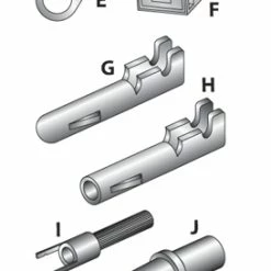 NAMZ Custom Cycle Wiring Pins -Car Accessories Shop 3800013 B V1