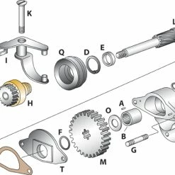 J&P Cycles Starter Motor Housing -Car Accessories Shop 3800070 C V1