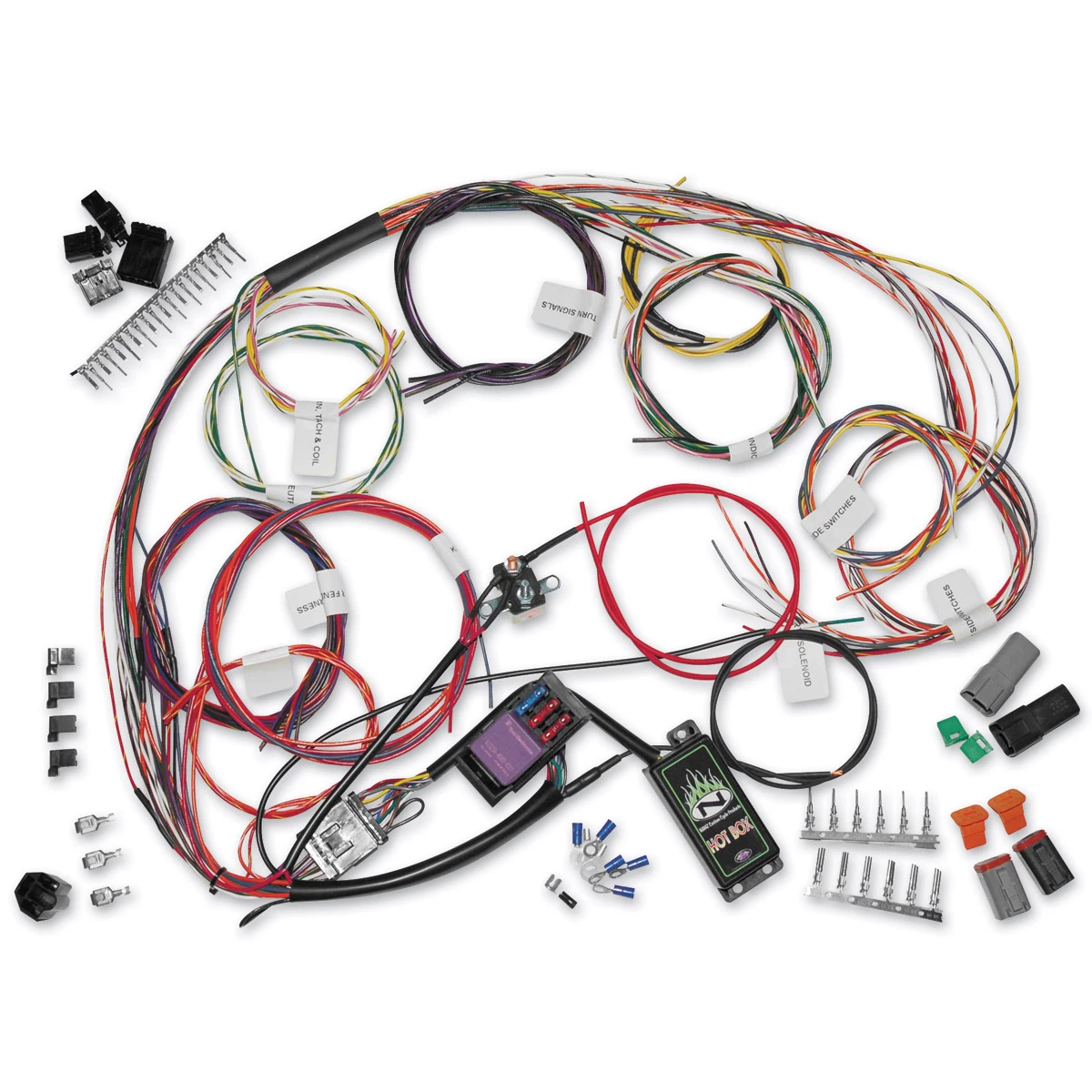 NAMZ Custom Cycle Complete Bike Wiring Harness Kit 3 NAMZ Custom Cycle Complete Bike Wiring Harness Kit