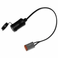 NAMZ Custom Cycle Power Port With Dust Cover